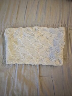 Textured White Zara Top